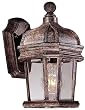 Minka Lavery Outdoor Harrison 8690-61 Cast Alum 1-LT 100w (11"H x 6"W) Wall Lighting in Vintage Rust