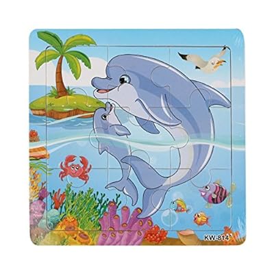 LightningStore Wooden Whale Jigsaw Puzzle For Kids and Children - Educational Toy to Maximize Learning - Excellent as a Gift or For Self Use