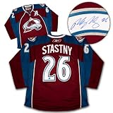PAUL STASTNY Colorado Avalanche SIGNED Rbk Hockey Jersey