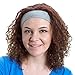 Red Dust Active Workout Headband - Ideal for Running, Hot Yoga and Athletic Training - Moisture Wicking Grey Sweatband