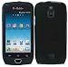Black Rubberized Hard Case Cover for Samsung Exhibit 4G T759