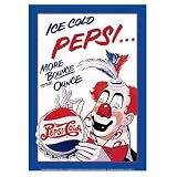 Pepsi - Clown Metal Sign