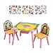Delta Enterprise Nickelodeon Dora the Explorer Table and Chair Set with Restickables