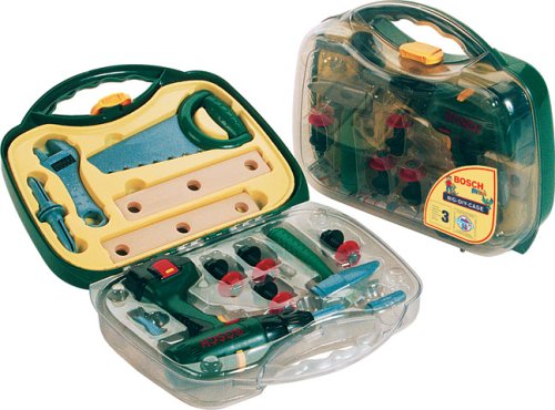 Childrens Toyshop  Toys : BOSCH Accumulator Screwdriver Case With Accessories