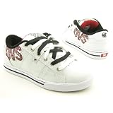 DVS Monument Sm Skate Shoes White Youth Kids Boys