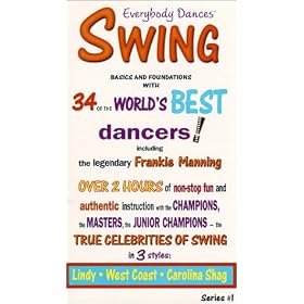 Everybody Dances Swing! - Basics & Foundations of 3 Styles of Swing: Lindy, West Coast & Carolina Shag [VHS]