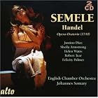 Handel - Semele, Opera-Oratorio (1744) Diaz, Armstrong, Watts, Tear, Palmer, ECO, Somary by  George Frideric Handel, Johannes Somary, English Chamber Orchestra, Justino Diaz, and Sheila Armstrong 