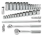 SK 4532 32 Piece 3/8-Inch Drive 6 Point Standard Socket Set