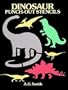 Dinosaur Punch-Out Stencils (Dover Children's Activity Books)