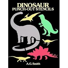 Dinosaur Punch-Out Stencils