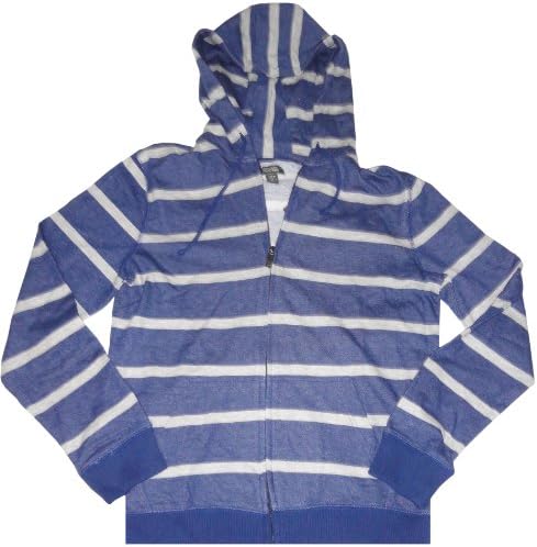 Kenneth Cole Men's Hooded Hoodie Striped Sweat Jacket