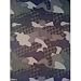 JUMBO Stretchable, Washable, Fabric Book Cover Green Camouflage Camo (Fits Most Larger Middle School and High School Textbooks)