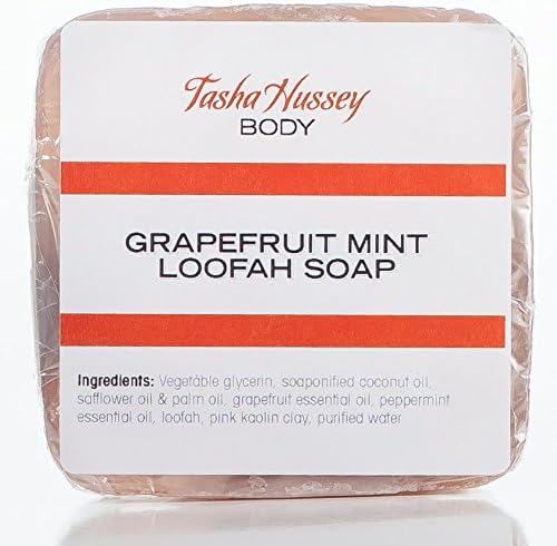 Tasha Hussey All-Natural Handmade Loufa Soaps (Grapefruit Mint)