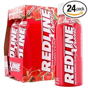 VPX REDLINE Xtreme Energy RTD Beverage, Watermelon, 8-Ounce Bottles (Pack of 24) by Vpx Sports / Redline