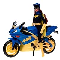 Barbie as Batgirl on Motorcycle