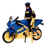 Barbie as Batgirl on Motorcycle