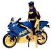 Barbie as Batgirl on Motorcycle