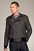 Tse Motorcycle Herringbone Black Jacket