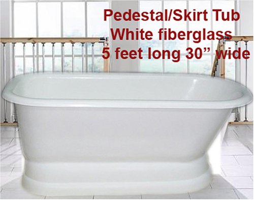Buy Antique Style Clawfoot Pedestal Bathroom Soaker Tubs - Extra large Tub NEW! (Baths From The Past Bathtubs, Plumbing, Bathtubs Showers & Saunas, Bathtubs, Clawfoot Bathtubs, Roll Top Clawfoot Bathtubs)