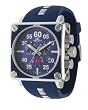 ADEE KAYE MENS EXTREME CUBE CHRONOGRAPH BLUE DIAL AK 4007