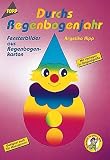 Durchs Regenbogenjahr. Fensterbilder aus Tonkarton.
