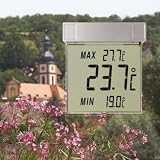 Produkt-Bild: Min-Max-Fensterthermometer Digitales Au&szlig;enthermometer