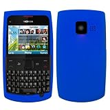Blue Silicone Case / Skin / Cover for Nokia X2 / X2-01