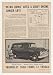 1957 Larch Mart Chevy Task Force Delivery Truck Print Ad