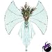 Blue Fairy Beaded Wings