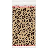 Cheetah Plastic Tablecloth, 84