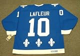 GUY LAFLEUR Quebec Nordiques 1990 CCM Vintage Throwback Away Hockey Jersey