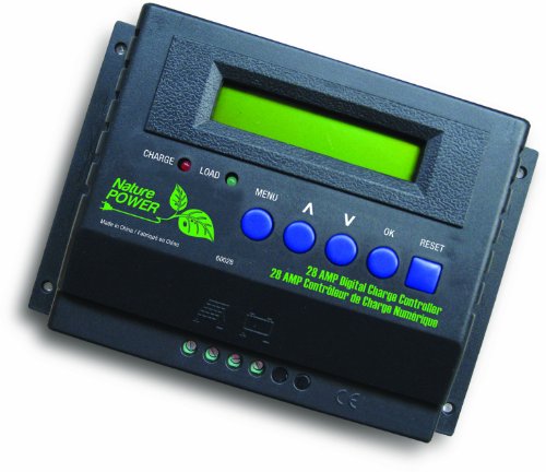 Nature Power 60028 28-Amp/455-Watt 12-Volt/24-Volt Digital Solar Power Charge Controller Nature Power 60028 28-Amp/455-Watt 12-Volt/24-Volt Digital Solar Power Charge Controller