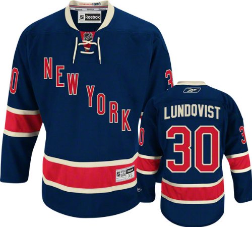 Henrik Lundqvist Jersey: Reebok Alternate #30 New York Rangers Premier Jersey