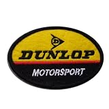 DUNLOP ワッペン パッチ ・ モーター ロゴ マーク / ダンロップ