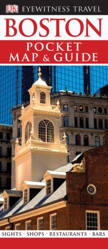 City Travel Guides Discounted  Books : Eyewitness Travel Boston Pocket Map And Guide