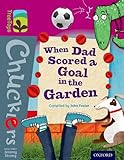 When dad scored a goal in the garden