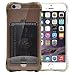 iPhone 6 Plus Case, iPhone 6S Plus Case, Costyle 2pcs/lot 2 Colors Clear Soft TPU Wallet Credit ID Card Slot Holder Shockproof Cover Skin with Strap Hole for iPhone 6/6S Plus 5.5 inch (Clear+Black)