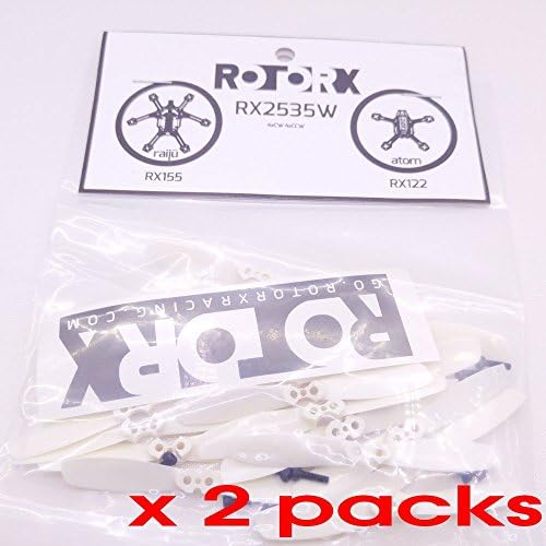 65Drones RotorX RX2535 2.5" Quad Blade Propellers (2 packs)