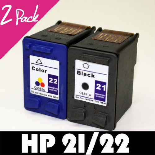 HP 21 & HP 22 Remanufactured Ink Cartridges