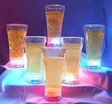 Pilsner Light Up LED Beer Glasses (Set of 6)