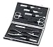 Kitchen & Housewares : Henckels Twinox Manicure Set Great- 9 Pieces- Nail Scissors- Cutilcle Scissors- Tweezers- Cuticle Nippers- Nn- F- 3Xi Black