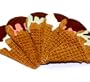 Pawsitively Gourmet Meltdown Ice Cream Cones with Peanut Butter for Dogs (Pack of 20)