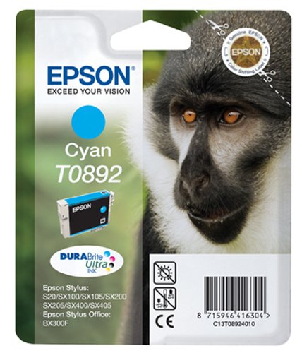 T089 Stylus S20/ SX100/ SX105 Cyan Ink Cartridge