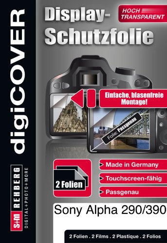 digiCOVER Basic Displayschutzfolie f&uuml;r Sony Alpha 290/390 Preisvergleich