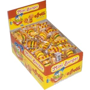 Gummi Mini Burgers 60ct by Candy Crate