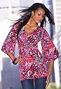 metrostyle Gem & Print Top
