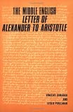 Books : Middle English Letter of Alexander to Aristotle (Costerus)