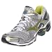 MIZUNO Women's Wave Creation 11 Running Shoe, White/Wild Lime/Methyl Blue