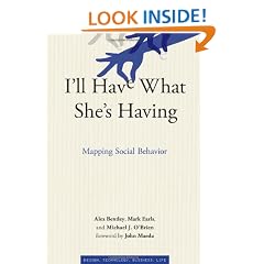 I'll Have What She's Having: Mapping Social Behavior (Simplicity: Design, Technology, Business, Life)