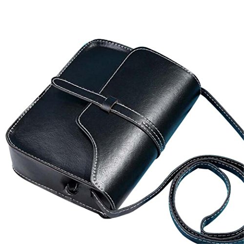 HN Vintage Purse Women Lady Leather Shoulder Crossbody Bags Clutch